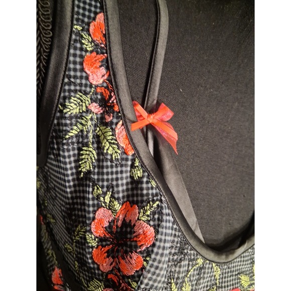 VS For Love And Lemons strappy bustier NWT Small floral embroidered - Picture 4 of 11